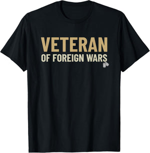 VETERAN OF FOREIGN WARS VETERAN'S Day T-Shirt - T-Shirt | Black