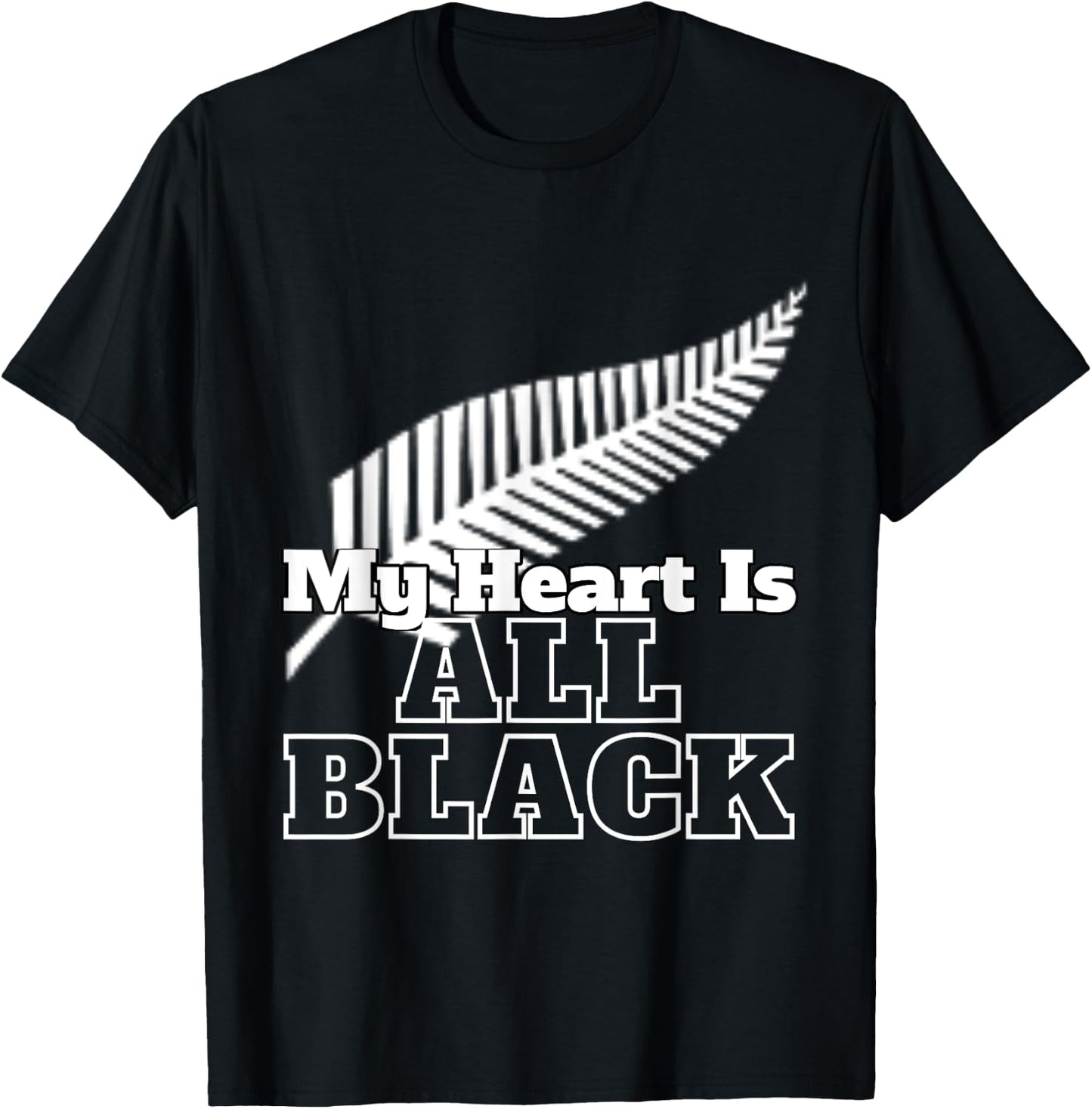 My Heart Is All Black. T-Shirt - T-Shirt | Black