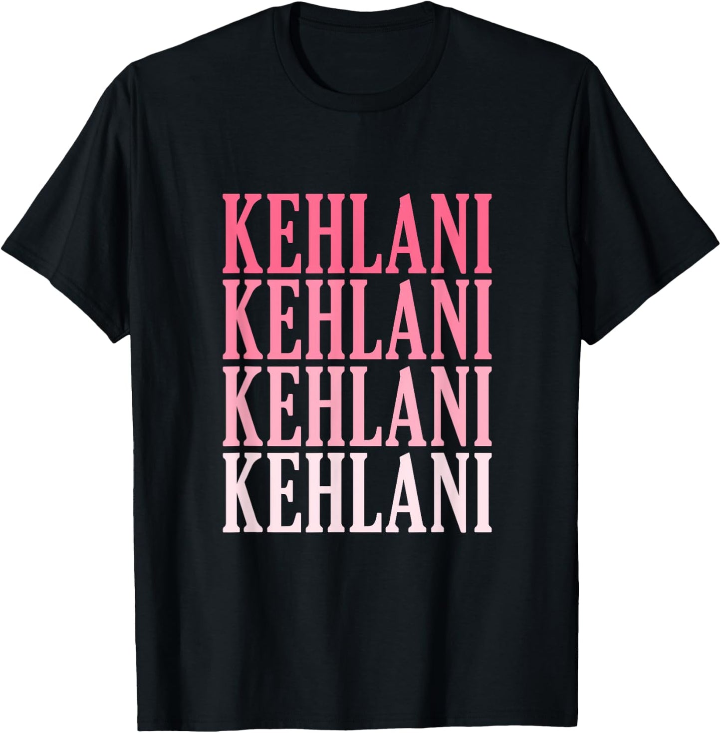 Retro Individual Name Name Kehlani T-Shirt - T-Shirt | Black