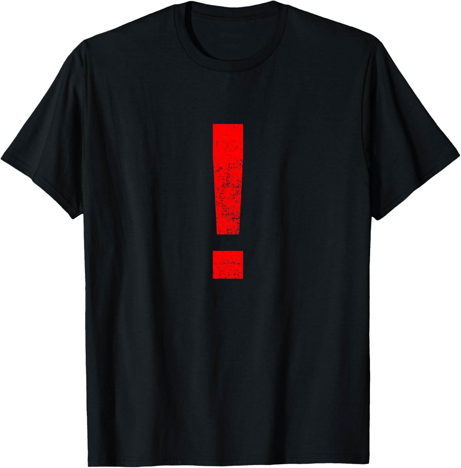 Metal Music Video Game Alert Exclamation Symbol Gift T-Shirt - T-Shirt | Black