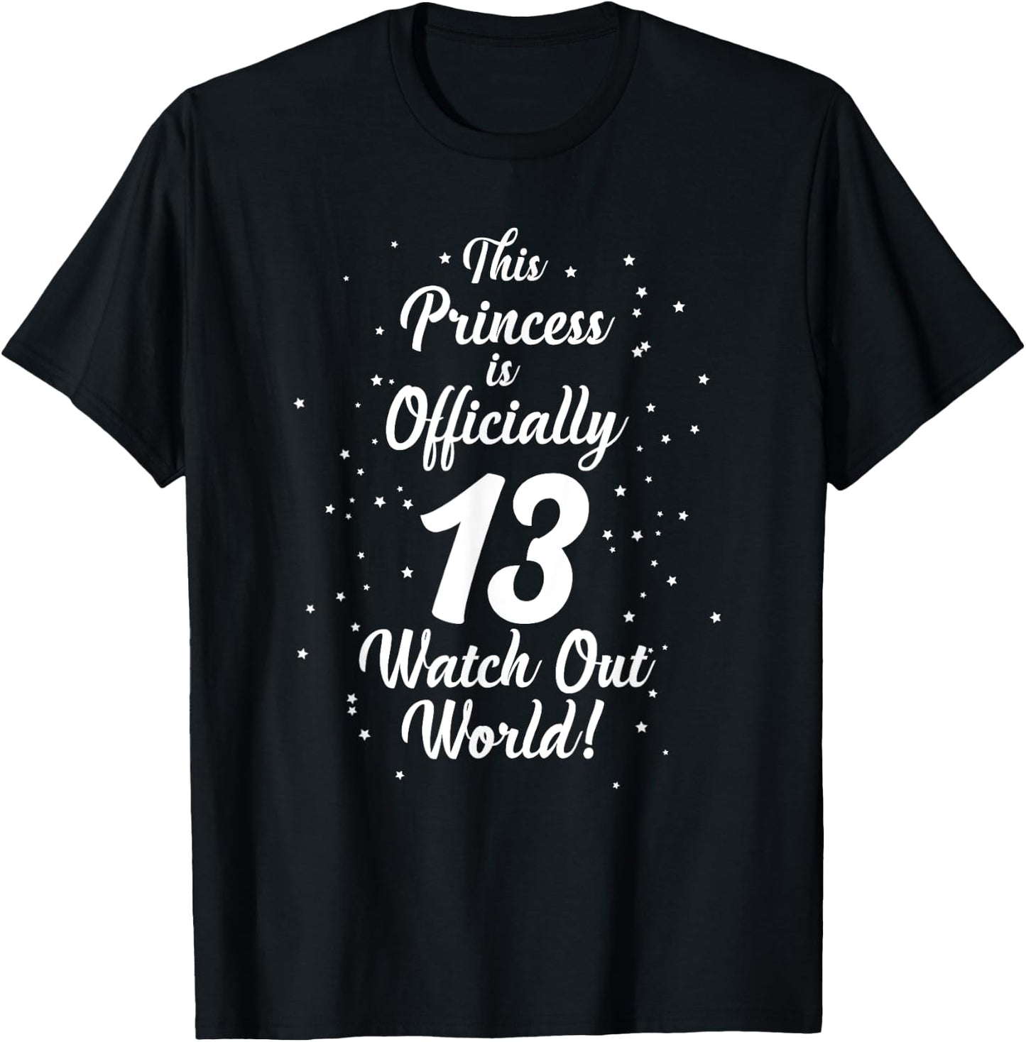 Girl's Official Teenager gift,13 year old birthday gift teen T-Shirt - T-Shirt | Black