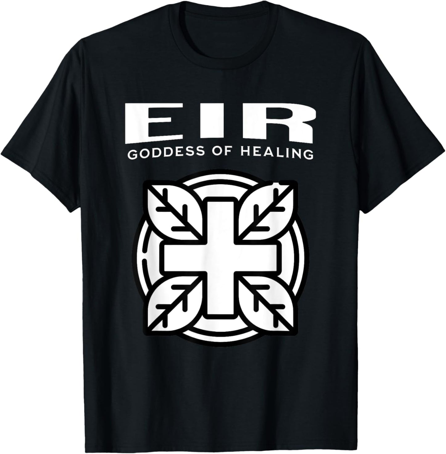 Eir Norse Goddess of Healing Viking Mythology Eir T-Shirt - T-Shirt | Black