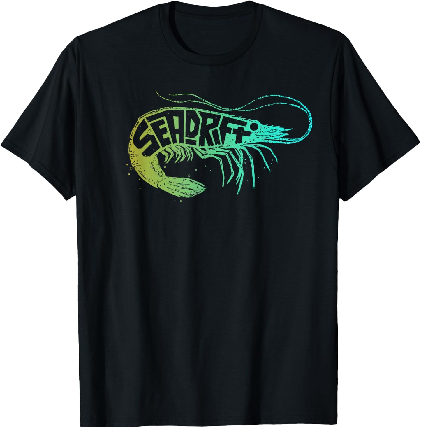 Seadrifter Shrimp T-Shirt - T-Shirt | Black