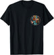 (2 SIDED) Twins 50th Birthday Party Groovy 50 Year Old Twin T-Shirt - T-Shirt | Black