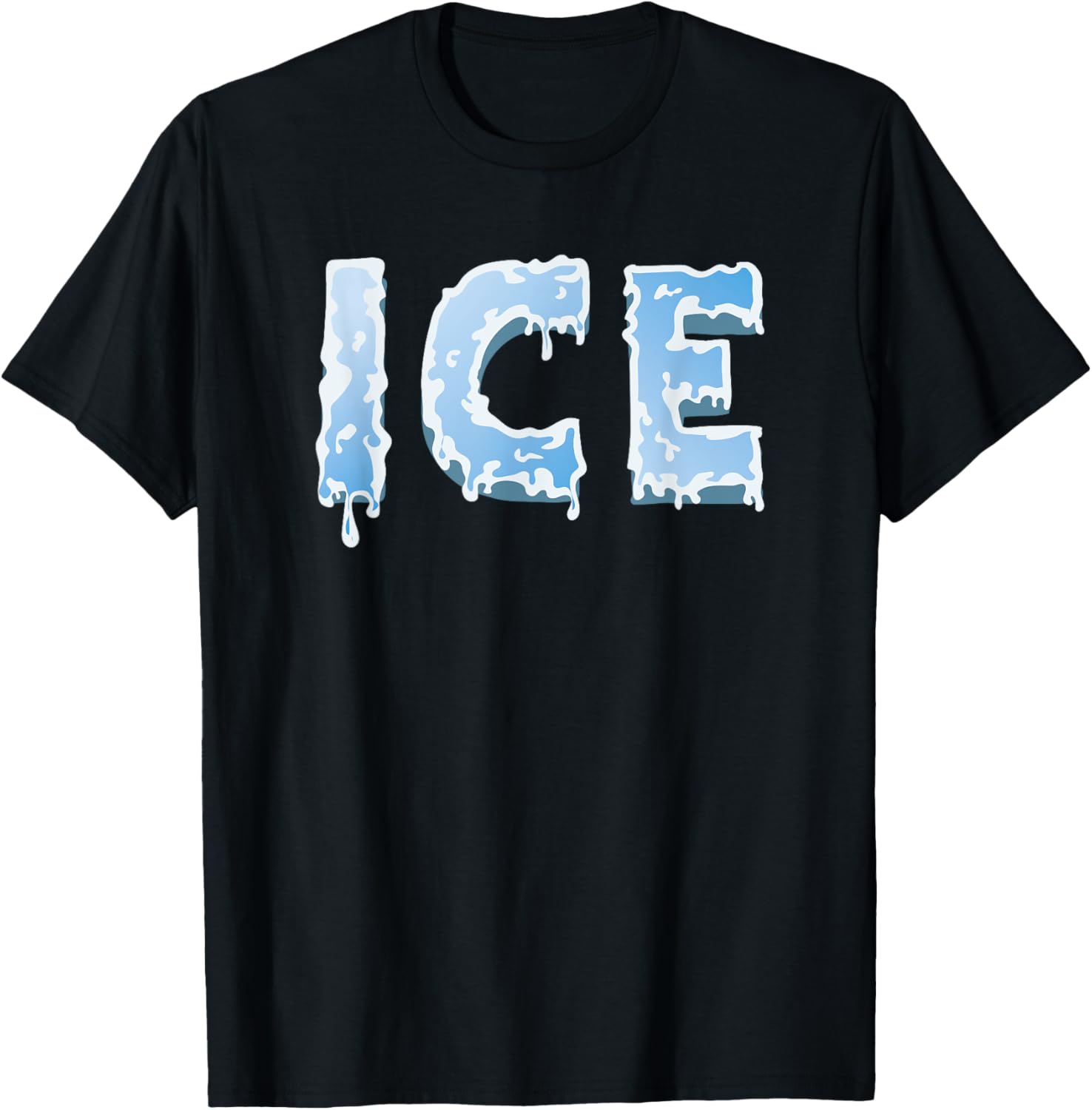 Fire & Ice Matching Couple Halloween Best Friends T-Shirt - T-Shirt | Black