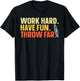 Best Discus Throwing Design Women Discus Thrower T-Shirt - T-Shirt | Black