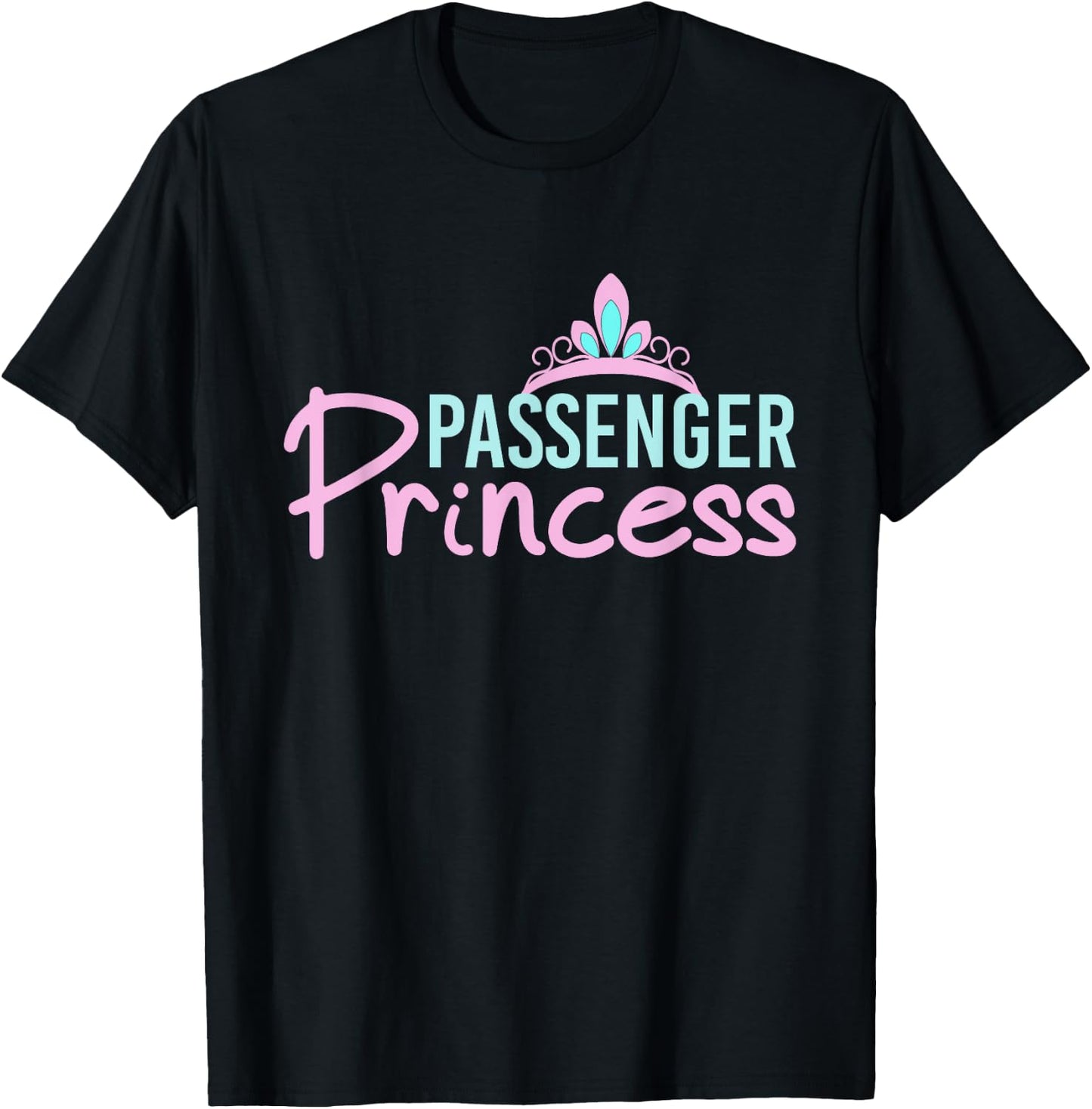 Passenger Princess Trending Meme Woman T-Shirt - T-Shirt | Black