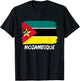 Mozambique Flag T-Shirt - T-Shirt | Black