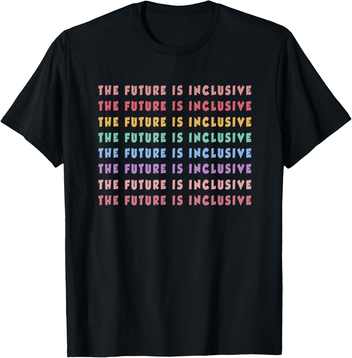 The Future Is Inclusive Special Education Teacher Women T-Shirt - T-Shirt | Black