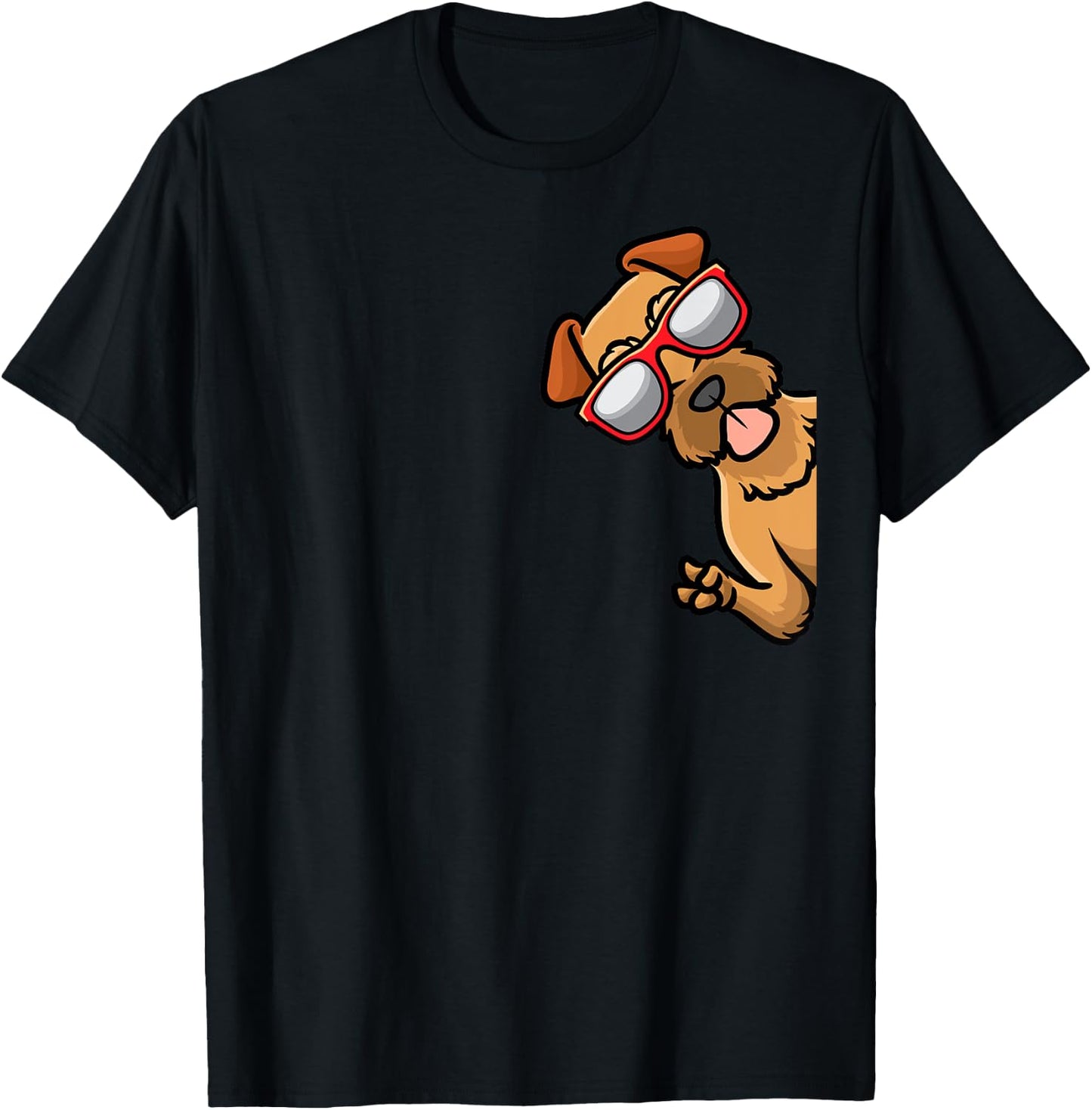 Irish Terrier Dog Women Kids T-Shirt - T-Shirt | Black