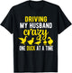 Driving My Husband CrazyDuck Mom Duck Lover Duck T-Shirt - T-Shirt | Black