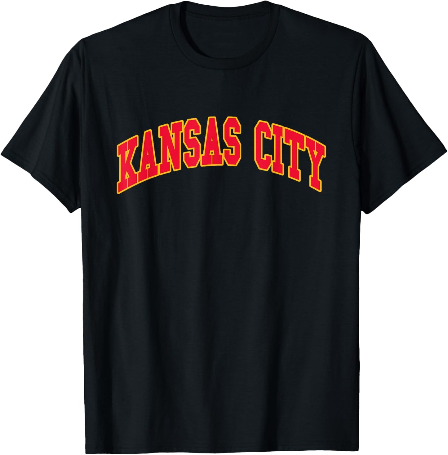 KANSAS CITY - Throwback Design - Classic T-Shirt - T-Shirt | Black