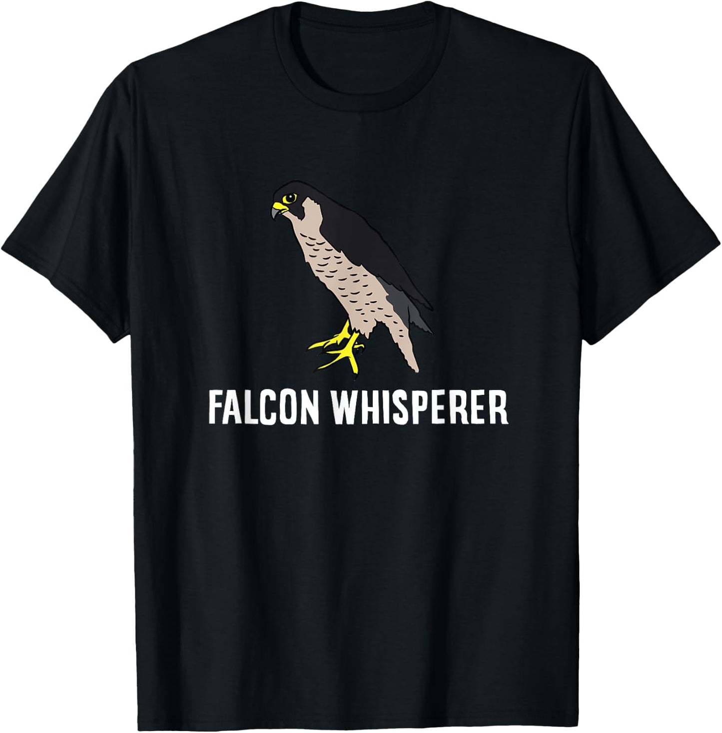 Peregrine Falcon Whisperer T-Shirt - T-Shirt | Black