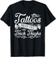 Tattoos Pretty Eyes And Thick Thighs T-Shirt - T-Shirt | Black