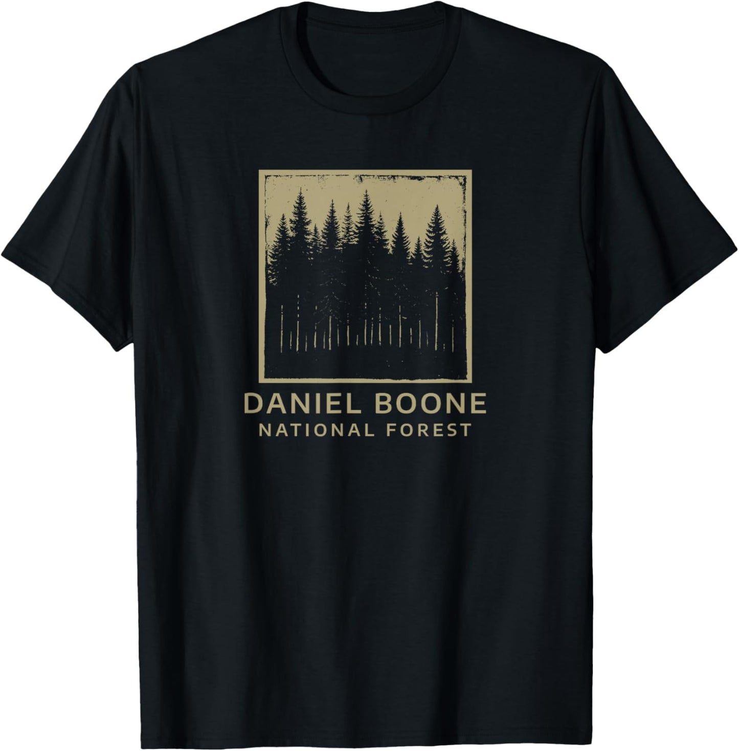 Daniel Boone National Forest T-Shirt - T-Shirt | Black