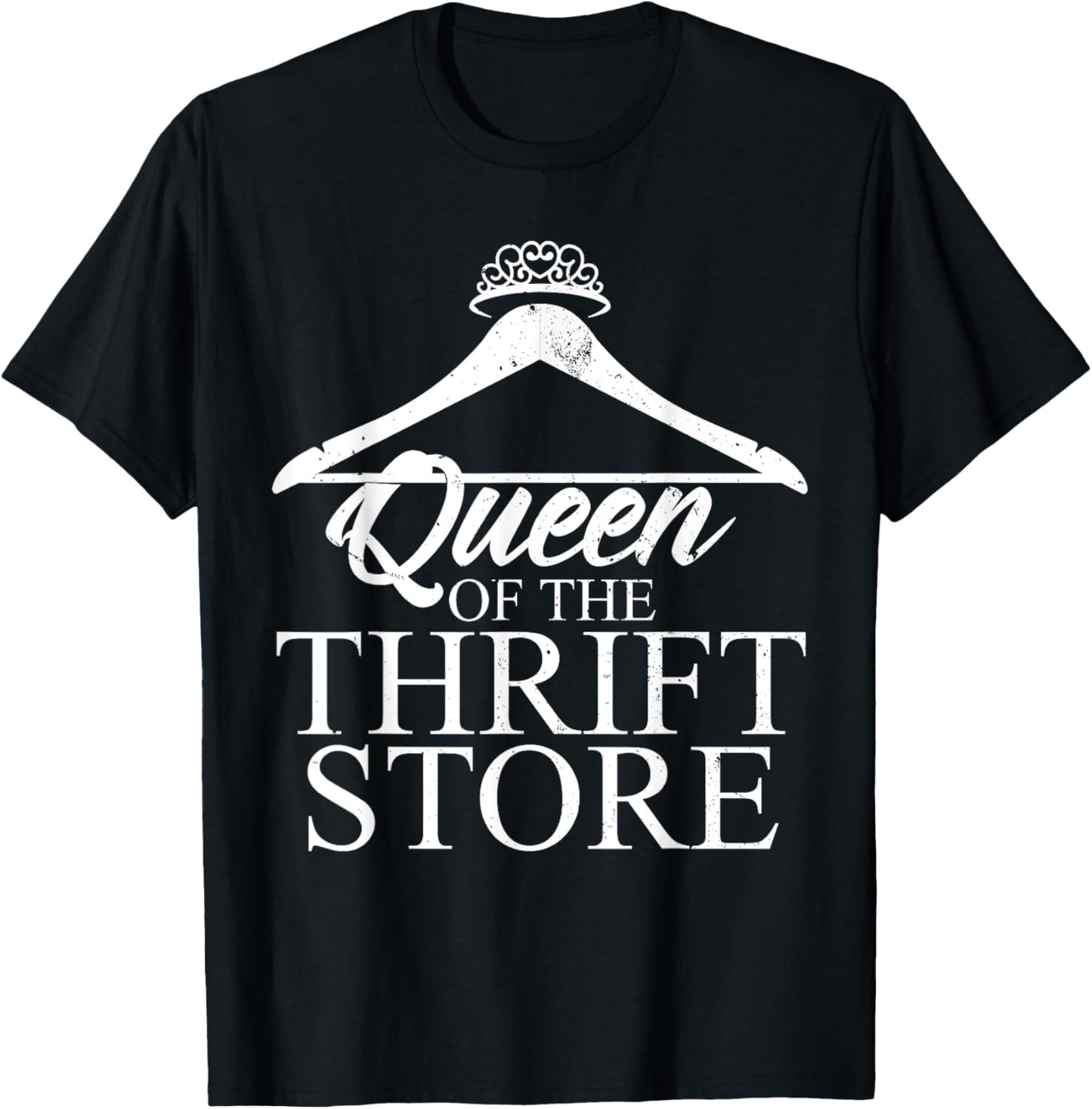 Best Thrift Store Art Girls Thrift Shop Thrifting T-Shirt - T-Shirt | Black