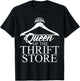Best Thrift Store Art Girls Thrift Shop Thrifting T-Shirt - T-Shirt | Black