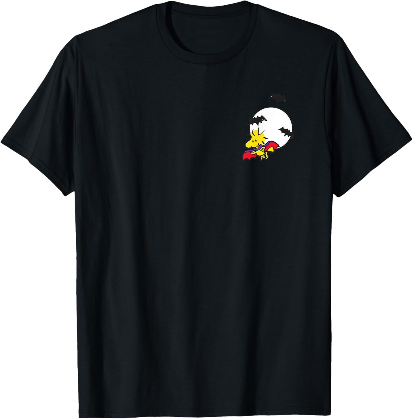 Peanuts Halloween Woodstock T-Shirt - T-Shirt | Black