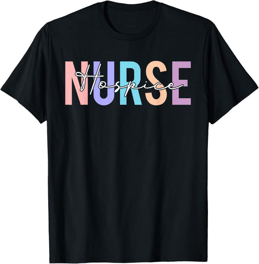 Hospice Nurse Hospice Nurse T-Shirt - T-Shirt | Black