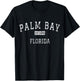 Palm Bay Florida FL Vintage T-Shirt - T-Shirt | Black