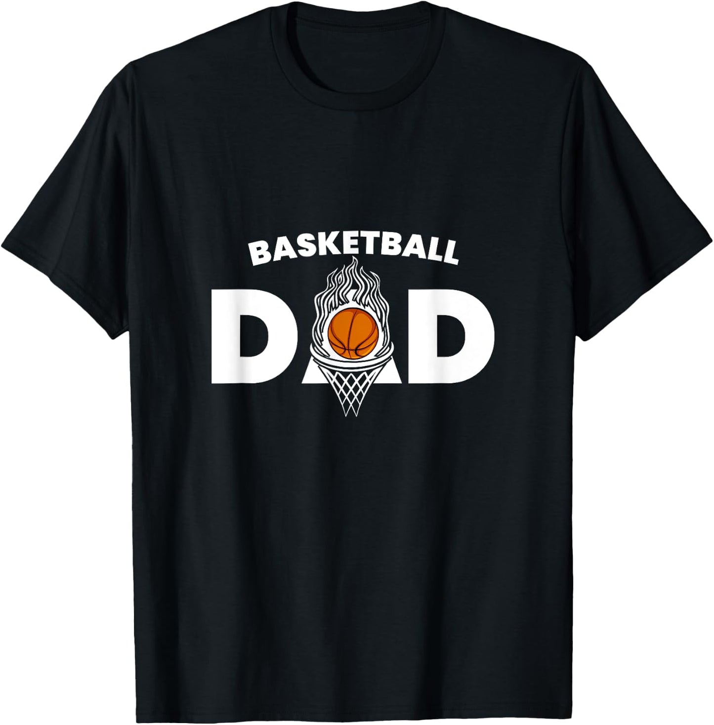 Funny Basketball Dad Quotes For Basketball Daddy T-Shirt - T-Shirt | Black