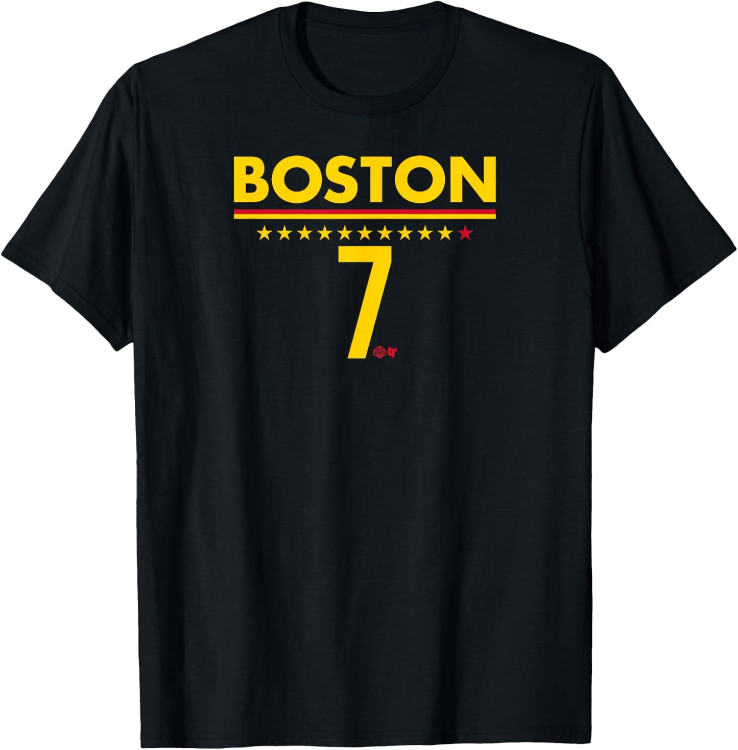 Aliyah Boston: IND 7 - Indiana Basketball T-Shirt - T-Shirt | Black