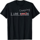 Funny I Love Running But Actually Love Sleeping T-Shirt - T-Shirt | Black