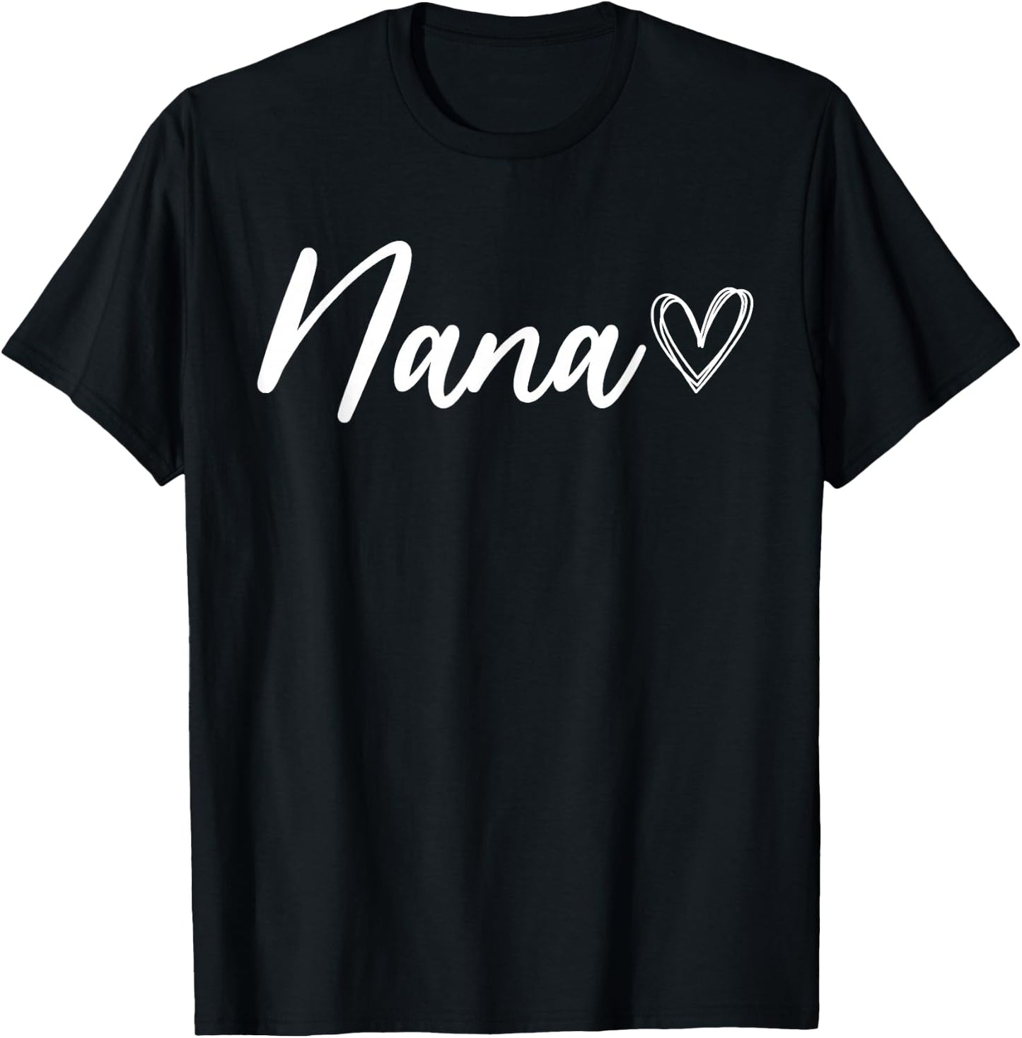Nana Life for Grandma Grandmother Announcement T-Shirt - T-Shirt | Black
