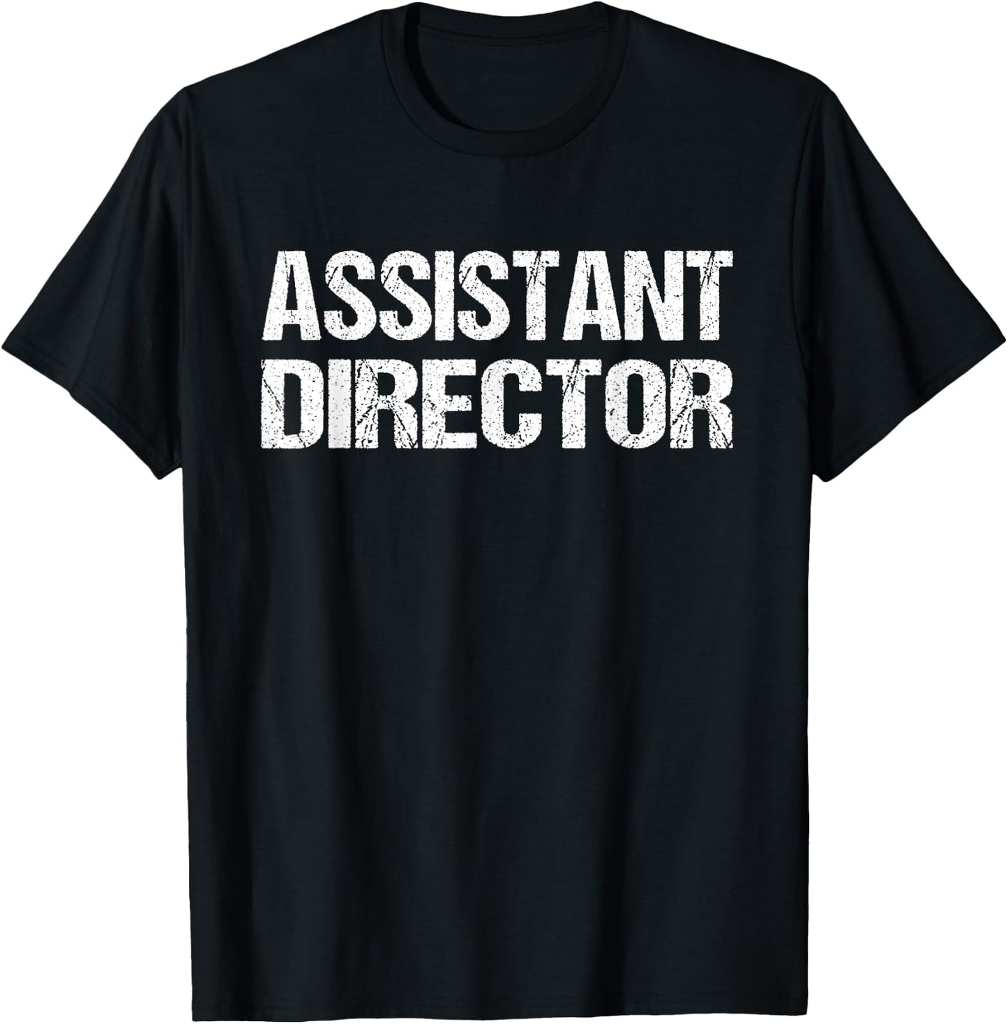 Assistant Director Shirt Film Crew Film Staff Movie Gift T-Shirt - T-Shirt | Black