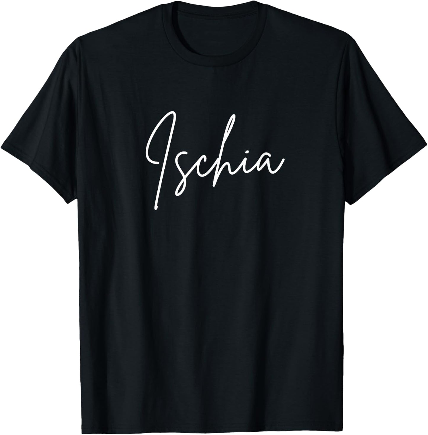 Ischia Italy Travel Vacation Souvenir Tourist Women Men T-Shirt - T-Shirt | Black