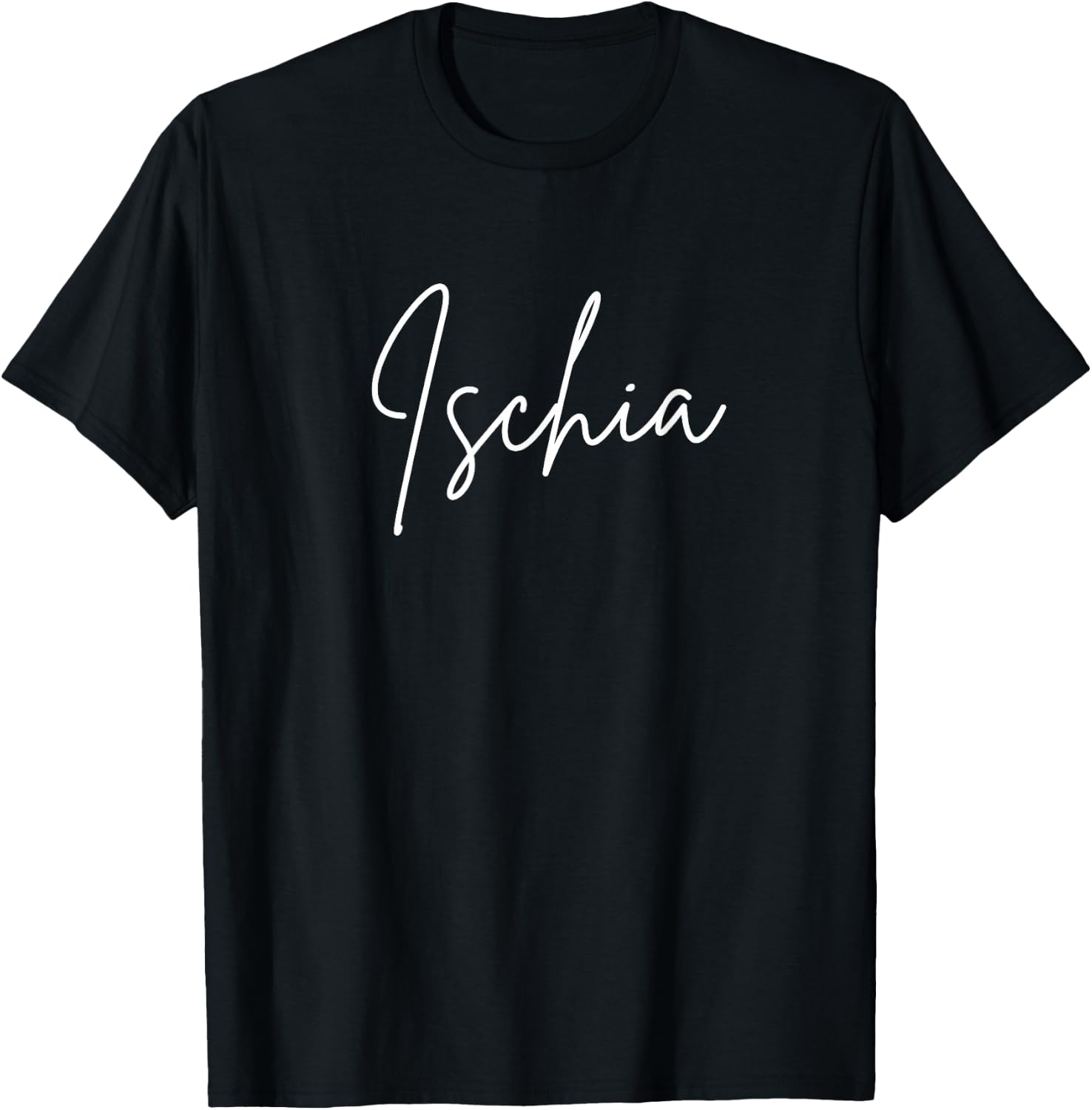 Ischia Italy Travel Vacation Souvenir Tourist Women Men T-Shirt - T-Shirt | Black