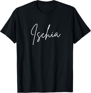 Ischia Italy Travel Vacation Souvenir Tourist Women Men T-Shirt - T-Shirt | Black