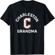 College of Charleston Cougars Arched Grandma T-Shirt - T-Shirt | Black
