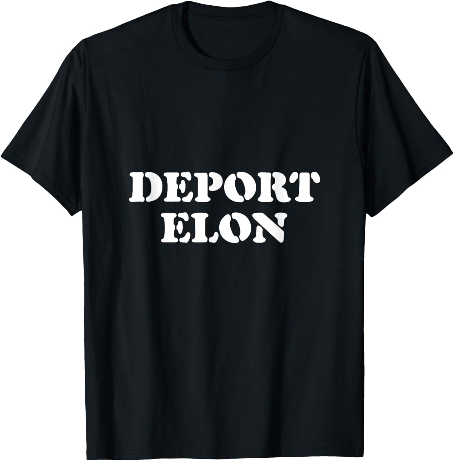 Adults Black Small Modern Classic Lightweight Short Sleeve Crew Collar Political T-Shirt - T-Shirt | Black