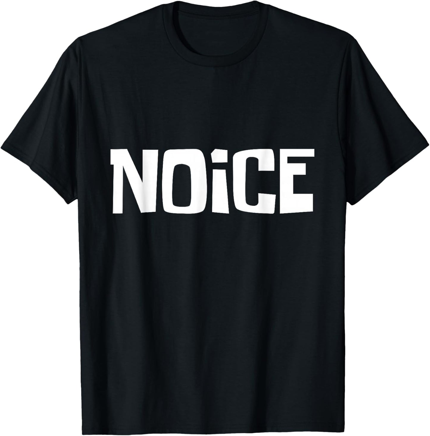 Noice Funny Meme Trending Slang T-Shirt - T-Shirt | Black