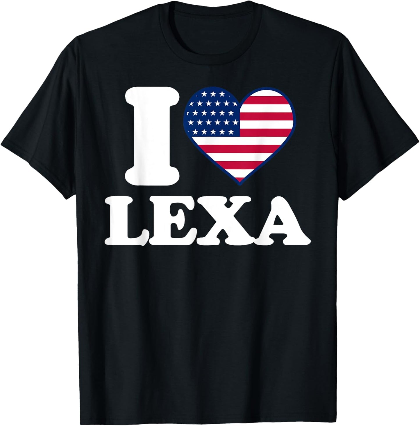 I love Lexa I heart Lexa T-Shirt - T-Shirt | Black