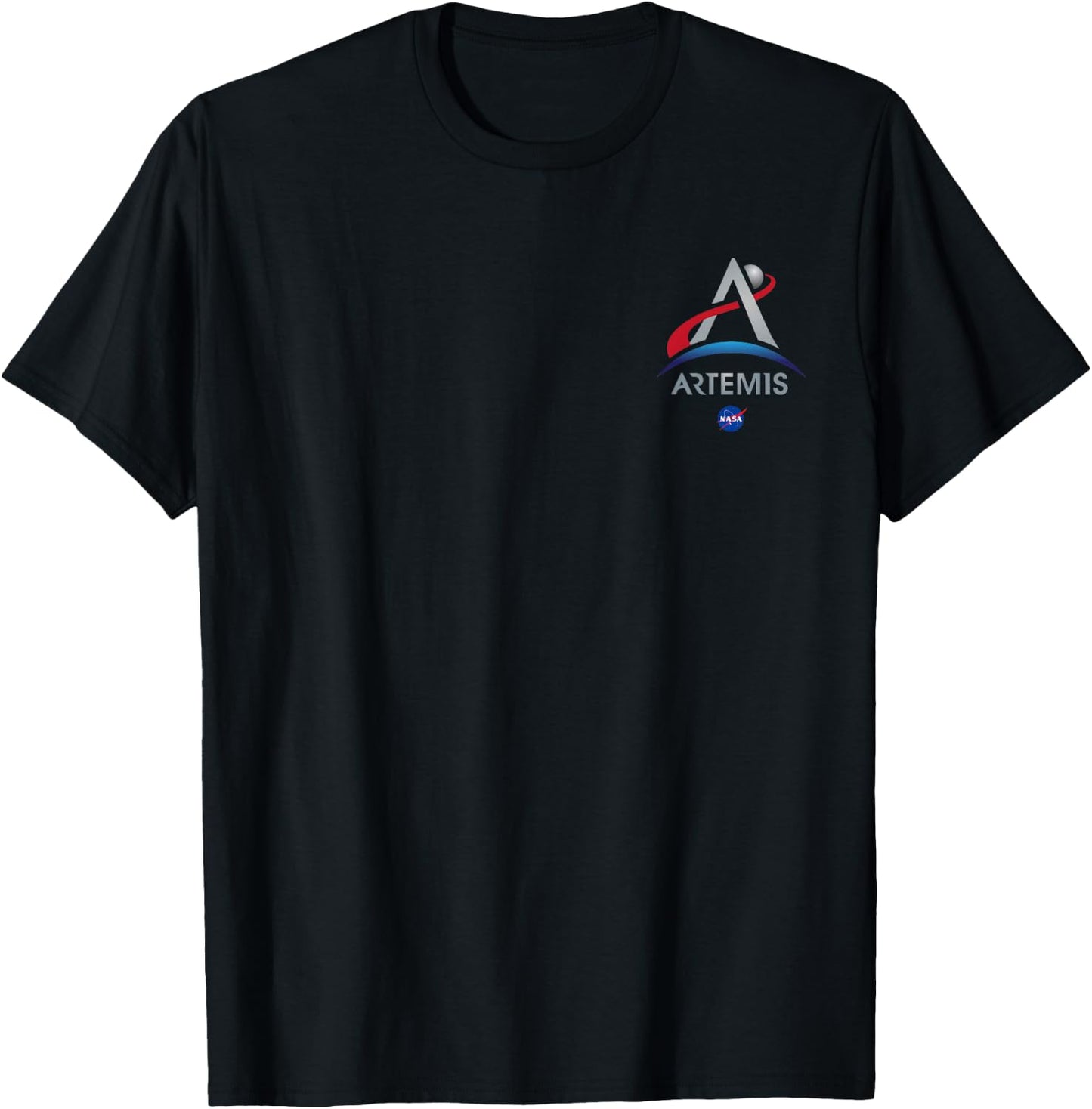 NASA Artemis Mission Logo T-Shirt - T-Shirt | Black