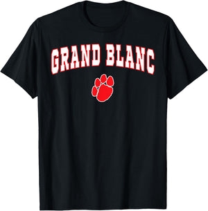 Grand Blanc High School Bobcats T-Shirt - T-Shirt | Black