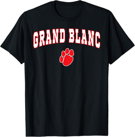 Grand Blanc High School Bobcats T-Shirt - T-Shirt | Black