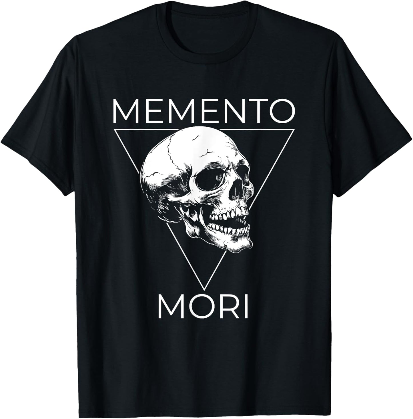 Philosophers Memento Mori T-Shirt - T-Shirt | Black