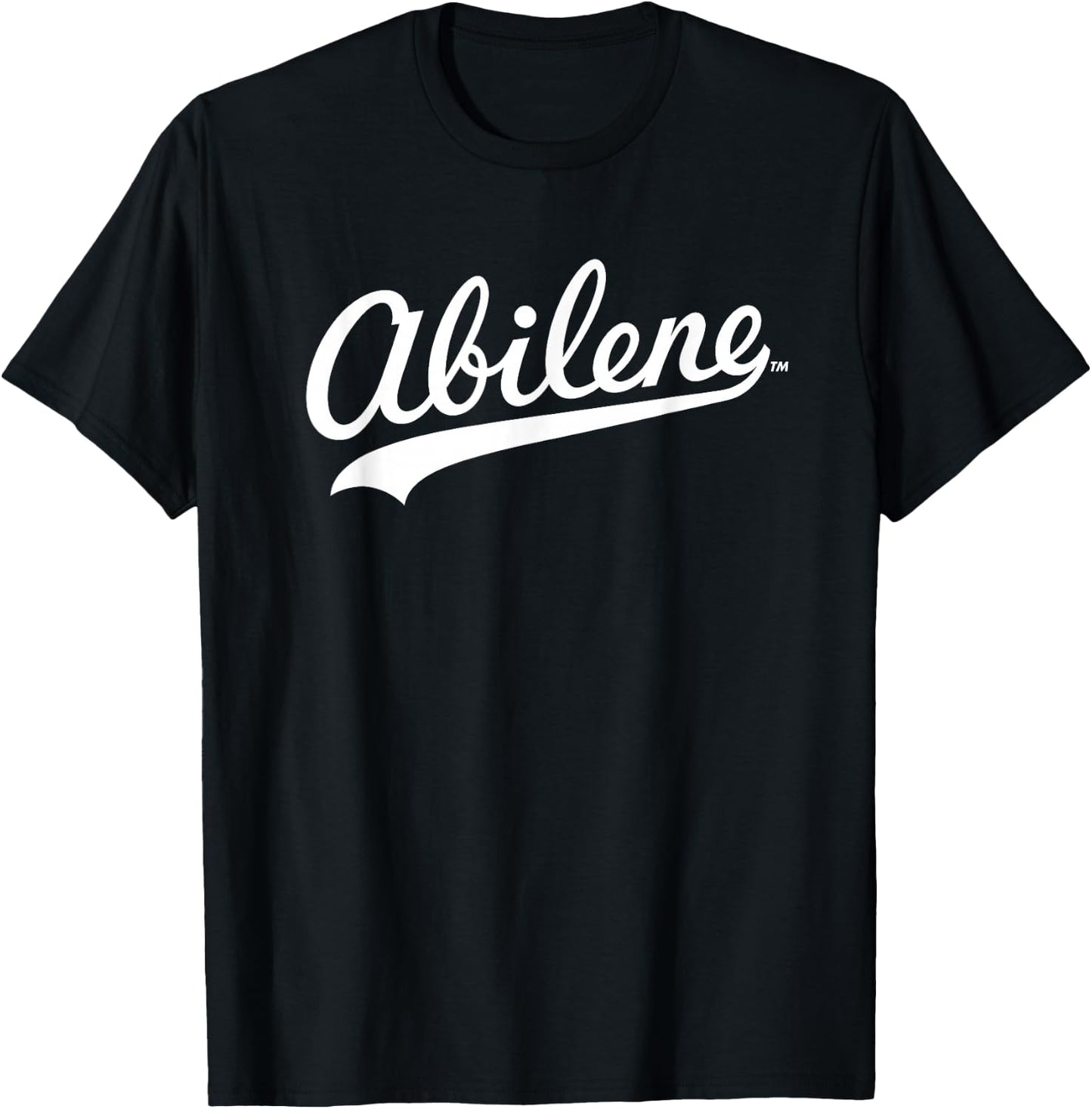 Abilene Christian University Wildcats Abilene Script T-Shirt - T-Shirt | Black