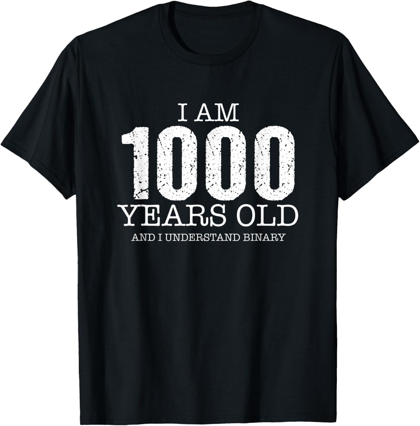 Binary Code Math Kids 8th Birthday Gift Science Quote T-Shirt - T-Shirt | Black