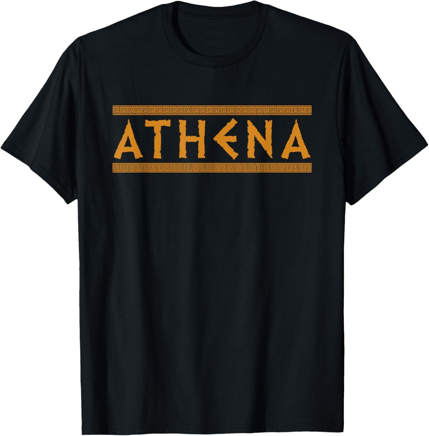 Athena Ancient Greek Goddess T-Shirt - T-Shirt | Black