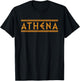Athena Ancient Greek Goddess T-Shirt - T-Shirt | Black