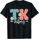 TK Vibes Back To School Teachers Students TK Team Men Women Kids T-Shirt - T-Shirt | Black