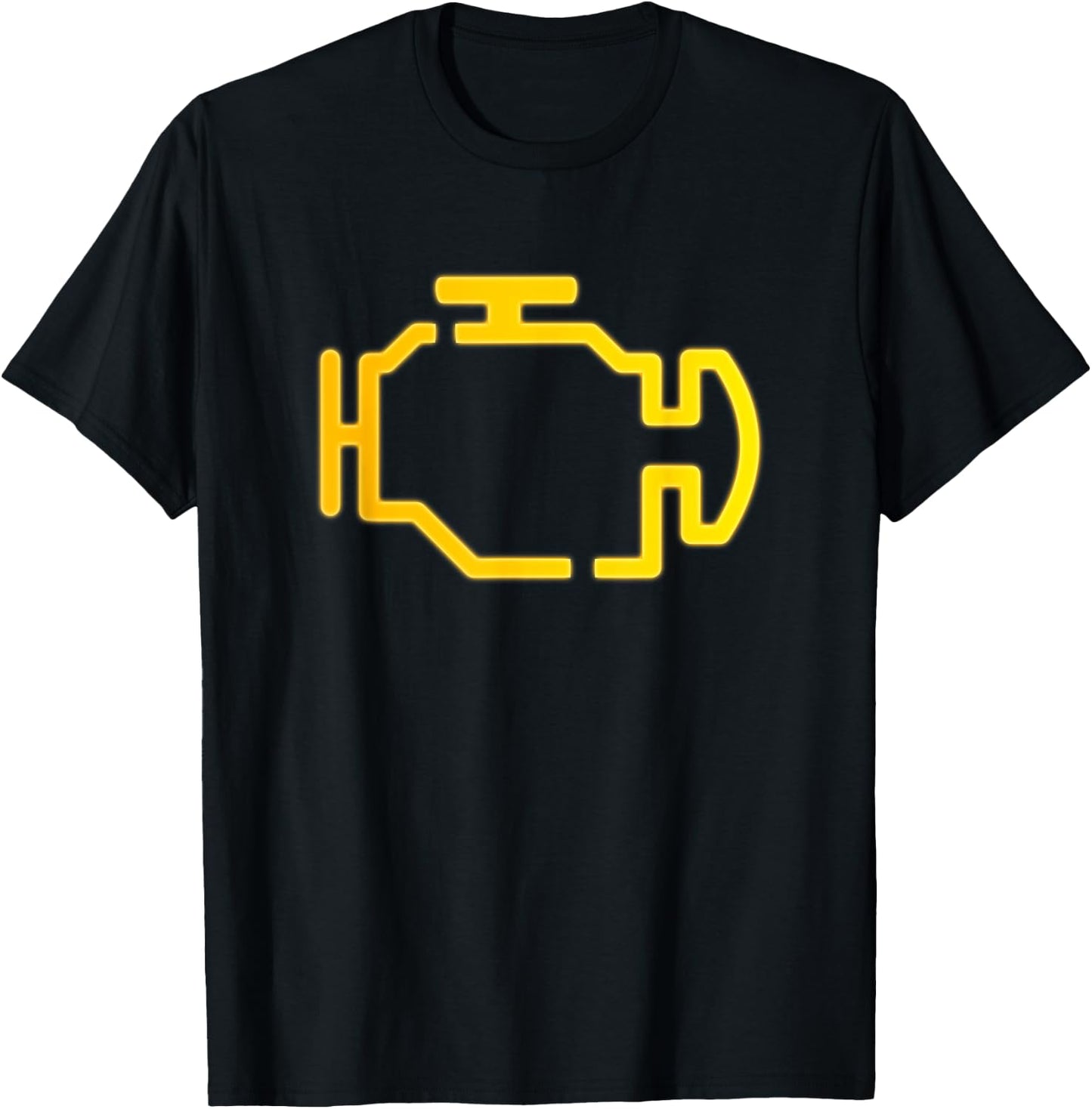 My Scary Costume Engine Light Adult Humor Parents Halloween T-Shirt - T-Shirt | Black