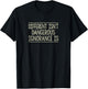 Different Isn't Dangerous - Ignorance Is - Vintage Style T-Shirt - T-Shirt | Black