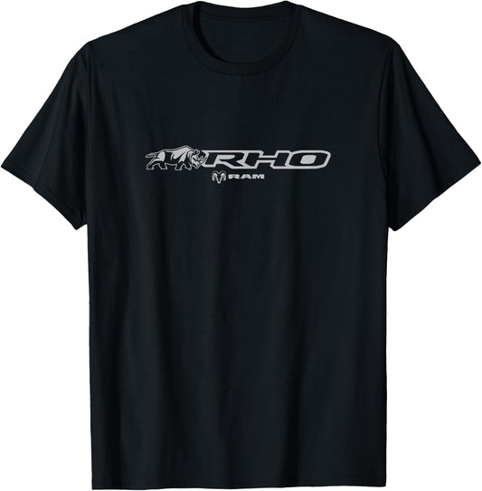 RAM Trucks Ram RHO Logo - Officially Licensed T-Shirt - T-Shirt | Black