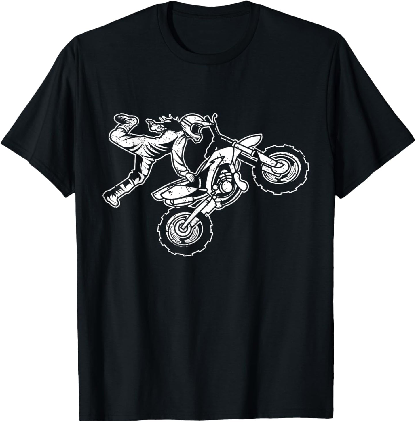 Motocross Girl: Dirt Bike Passion, MX Racer Woman Daughter T-Shirt - T-Shirt | Black