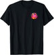 God's Fruit of The Spirit Galatians 5 22 Design on Back Gift T-Shirt - T-Shirt | Black